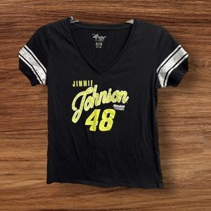 Jimmie Johnson #48 Nascar Print T Shirt Size Extra Large 4 Her By Carl Banks